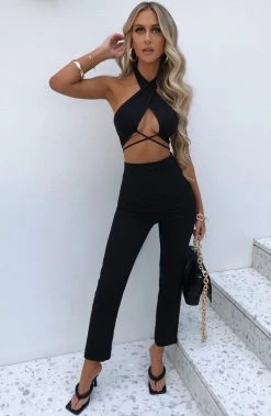 L.F NEW ARRIVALS Mackenzie Top - Black