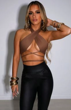 L.F Mackenzie Top - Chocolate