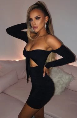 L.F Maddison Mini Dress - Black