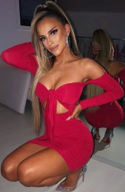 L.F Maddison Mini Dress - Red