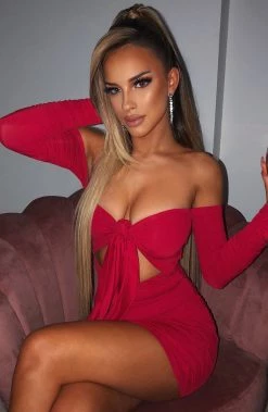 L.F Maddison Mini Dress - Red