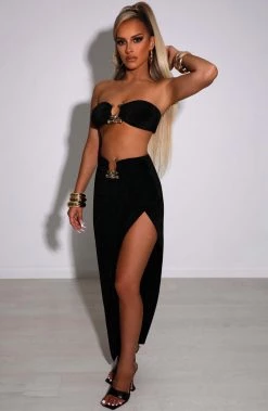 L.F NEW ARRIVALS Malia Bandeau - Black