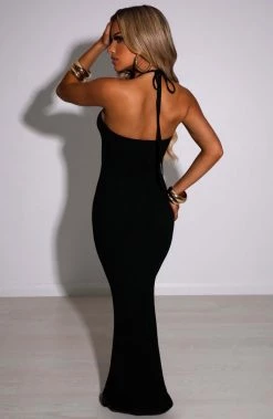 B.D Marta Maxi Dress - Black NEW ARRIVALS