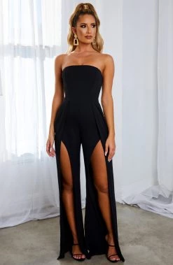 S.D Melanie Jumpsuit - Black NEW ARRIVALS