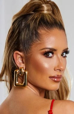 L.F Melissa Earrings - Gold