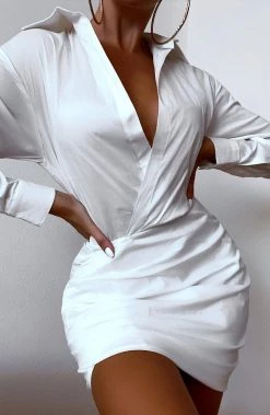 Z.Y Mila Mini Dress - White NEW ARRIVALS