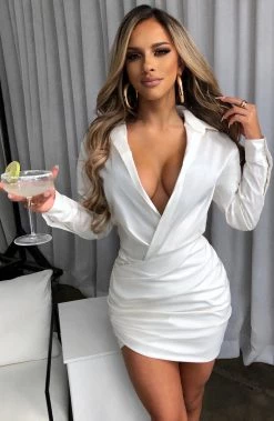 Z.Y Mila Mini Dress - White NEW ARRIVALS