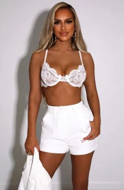 L.F NEW ARRIVALS Mimi Bralette - White