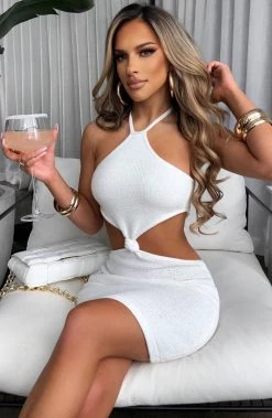 T.T Mimosa Mini Dress - White