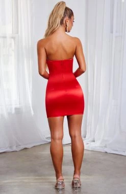 C.F Nataliah Mini Dress - Red NEW ARRIVALS