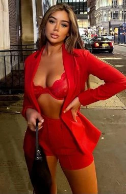 S.D Natasha Shorts - Red