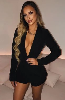 S.D NEW ARRIVALS Natasha Jacket - Black