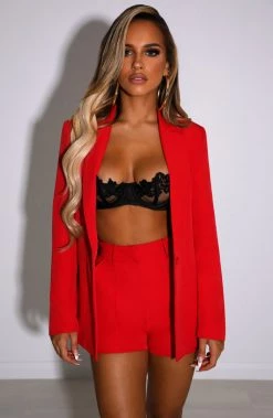 S.D Natasha Jacket - Red