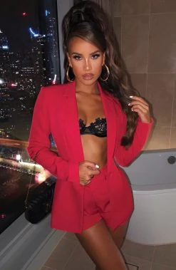 S.D Natasha Jacket - Red