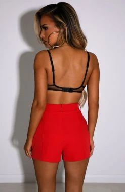 S.D Natasha Shorts - Red