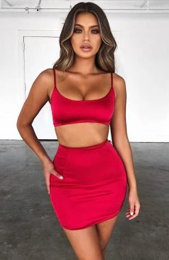 S.D Nikki Set - Red NEW ARRIVALS