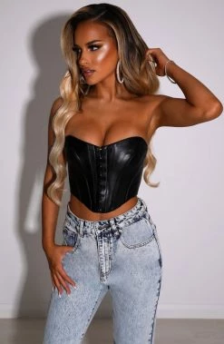 R.F Nina Corset - Black