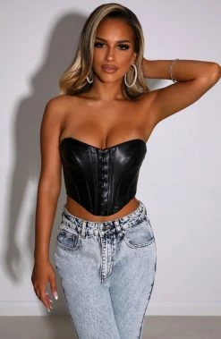 R.F Nina Corset - Black