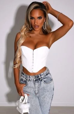 R.F Nina Corset - White