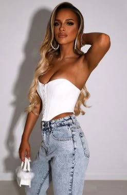 R.F Nina Corset - White