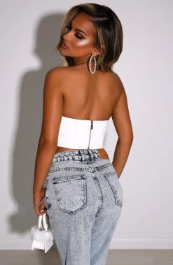 R.F Nina Corset - White