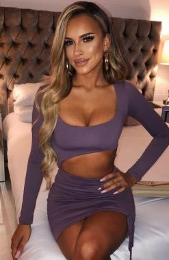 L.F Cartier Mini Dress - Chocolate