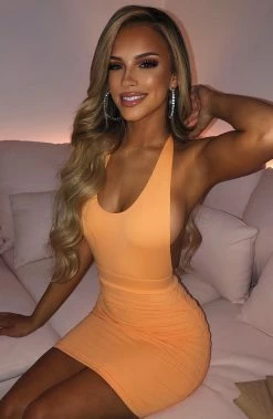 L.F Anita Mini Dress - Tangerine