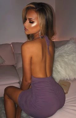 L.F NEW ARRIVALS Anita Mini Dress - Chocolate