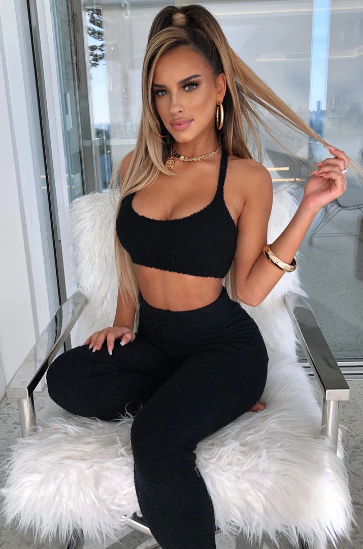 C.F Bree Cozy Pants - Black