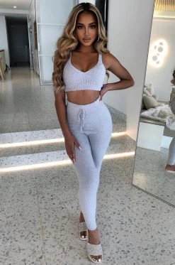 C.F NEW ARRIVALS Bree Cozy Pants - Grey