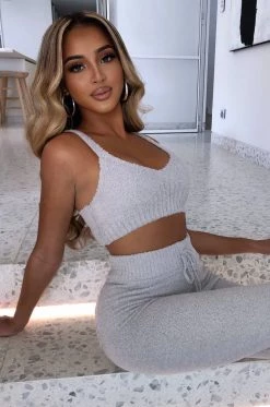 C.F NEW ARRIVALS Bree Cozy Pants - Grey