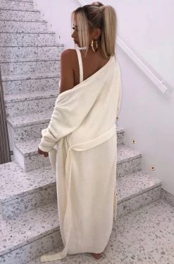 C.F Amber Cozy Cardigan - Cream