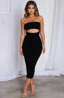 S.D Roxi Maxi Dress - Black NEW ARRIVALS