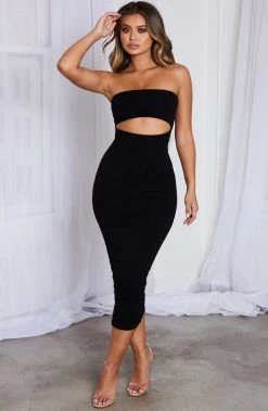 S.D Roxi Maxi Dress - Black NEW ARRIVALS