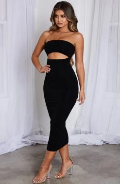 S.D Roxi Maxi Dress - Black NEW ARRIVALS