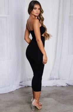 S.D Roxi Maxi Dress - Black NEW ARRIVALS