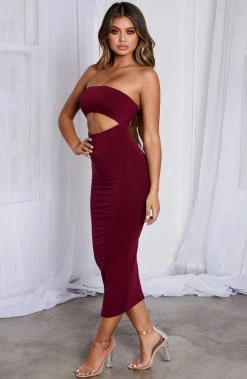S.D Roxi Maxi Dress - Burgundy