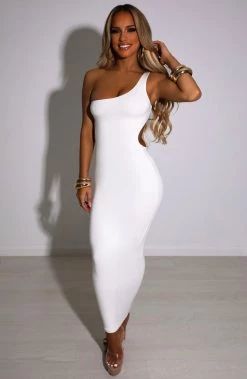 L.F Rebecca Maxi Dress - White