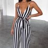 C.F NEW ARRIVALS Romee Jumpsuit - Stripe