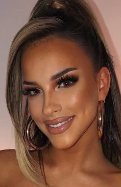 L.F Roza Hoop Earrings - Gold