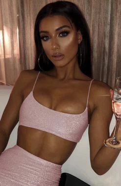 C.F Rumi Top - Pink Sparkle