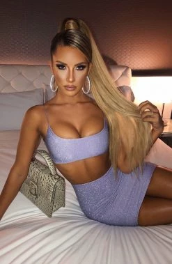 C.F Rumi Top - Purple Sparkle NEW ARRIVALS