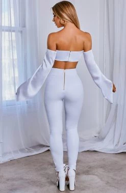 S.D Sariyah Top - White NEW ARRIVALS