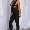 M.F Silvia Bandage Jumpsuit - Black