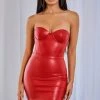 C.F Sky Bodysuit - Red CLOTHING