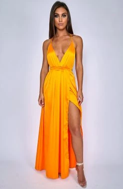 Babyboo Fashion CLOTHING Lita Maxi Dress - Mango