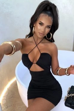 L.F Sara Mini Dress - Black