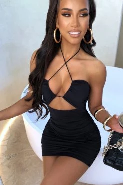 L.F Sara Mini Dress - Black