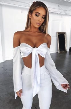 S.D Sariyah Top - White NEW ARRIVALS