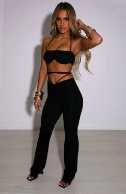 R.F Scarlet Pants - Black NEW ARRIVALS